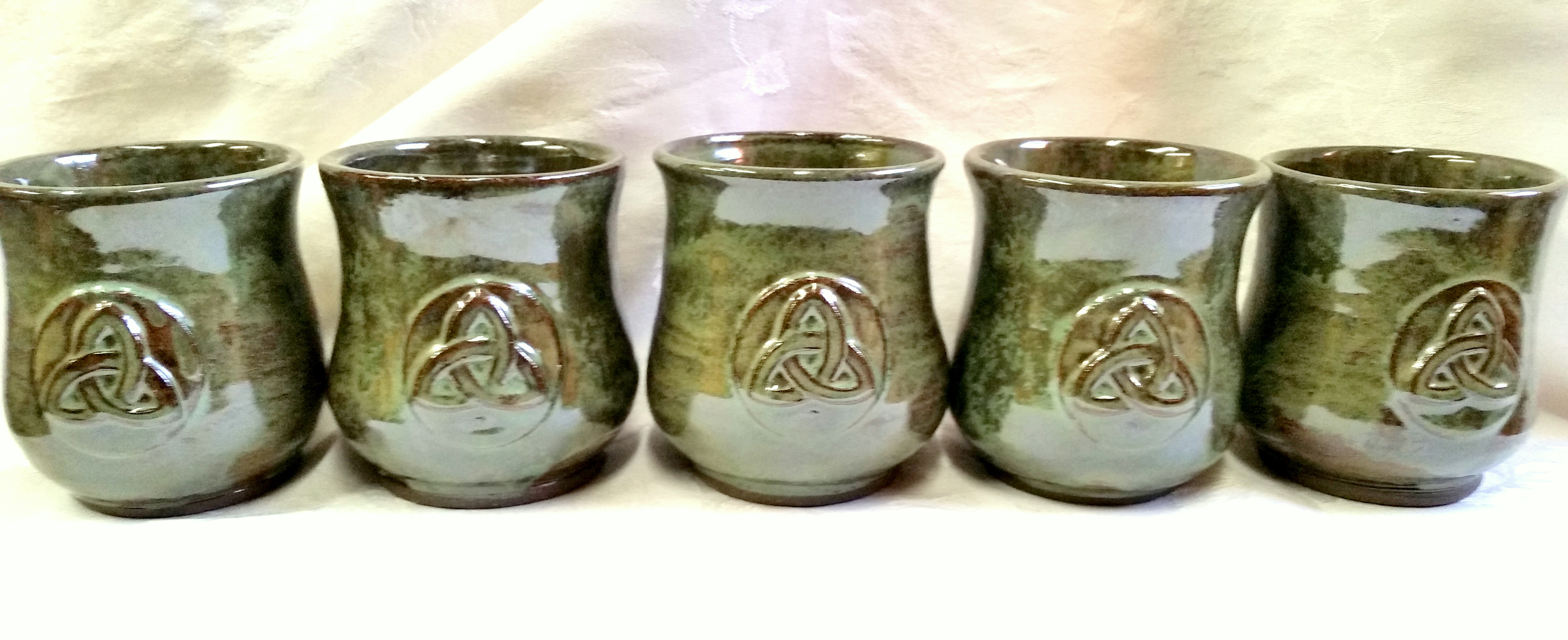 Cetlic Mead Mugs Trinity Design