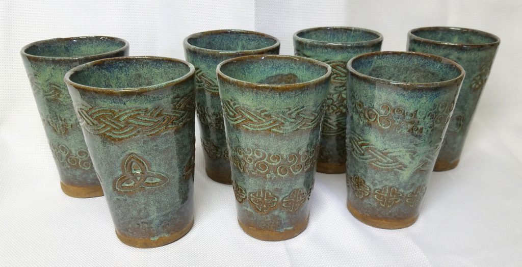 Celtic design Pint Cup